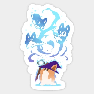 Summoning Friends Sticker